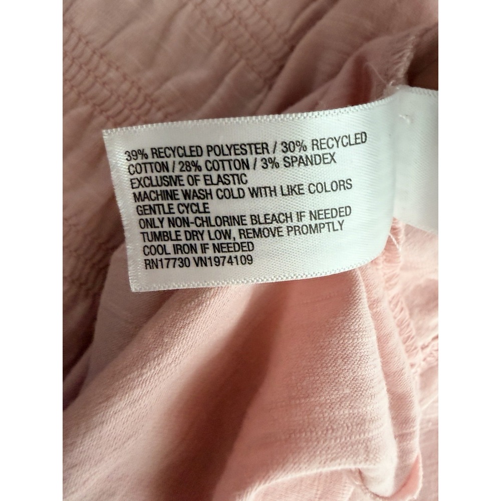 Universal Thread Pink Smocked Knit Maxi Dress Women's Large A-Line Sleeveless - Picture 9 of 10